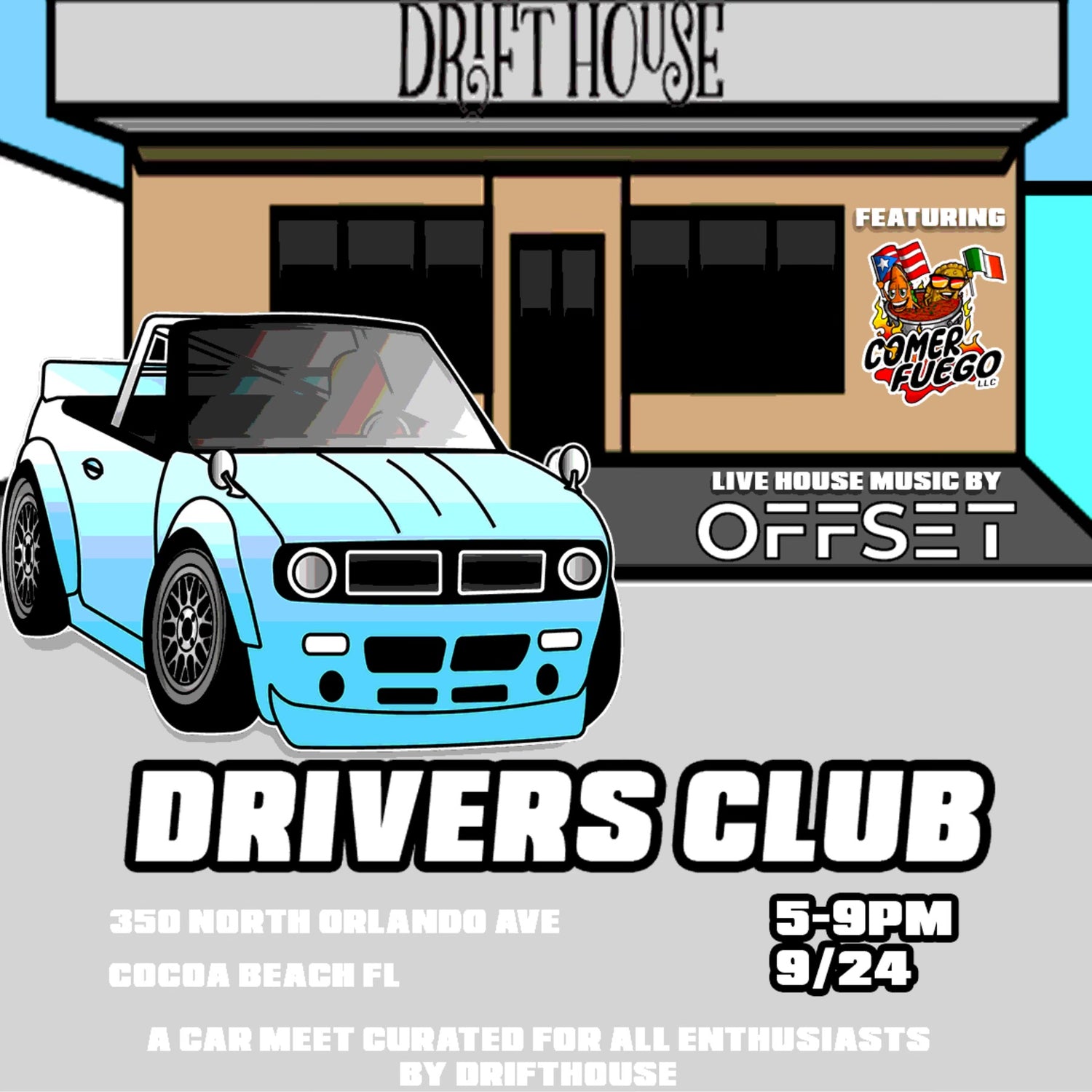 Drift House Presents Drivers Club Car Meet