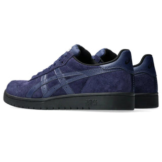 ASICS Skateboarding JAPAN S PRO skate shoe in Peacoat/Black with suede paneling, triple-stitched reinforcements, and thicker tongue.