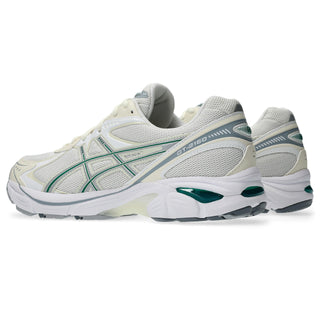 ASICS GT-2160 Shoes in Cream/Jasper Green with GEL® cushioning.