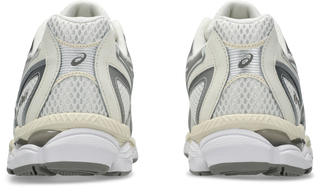 ASICS GEL-NYC 2055 sneaker in Cream/Steeple Grey with GEL® technology and retro design.