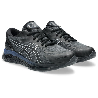 ASICS x Dime GEL-QUANTUM 360 VIII GTX Shoes in black with GORE-TEX™ membrane, FF BLAST™ BIO cushioning, and seamless overlays.