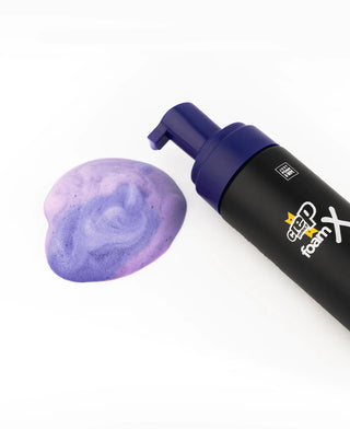 Crep Protect FoamX Cleaner bottle with built-in pump, quick and eco-friendly sneaker cleaning solution.