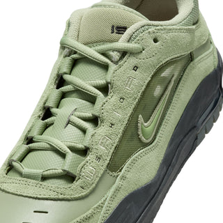 Nike SB Air Max Ishod in Oil Green with exposed Nike Air and flexible cupsole.