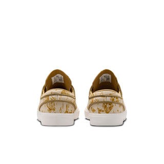 Nike SB Zoom Janoski OG+ Premium Skate Shoes in Sesame/Bronzine/Sail/Flat Gold.