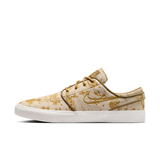 Nike SB Zoom Janoski OG+ Premium Skate Shoes in Sesame/Bronzine/Sail/Flat Gold.