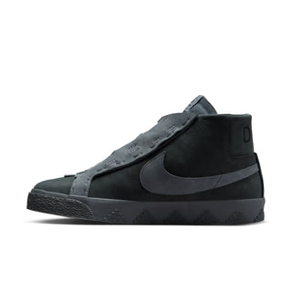 Nike SB Di'Orr Greenwood Zoom Blazer Mid Decon shoes with retro branding and durable construction.