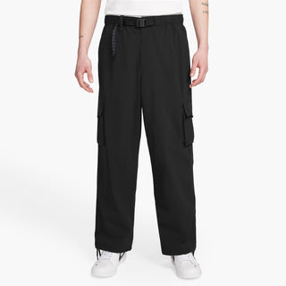 Nike SB Kearny Cargo Skate Pants in Black with six pockets and webbing belt.