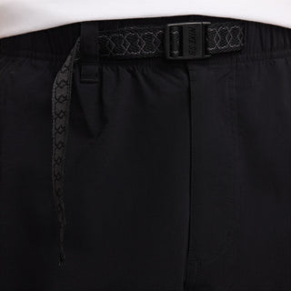 Nike SB Kearny Cargo Skate Pants in Black with six pockets and webbing belt.