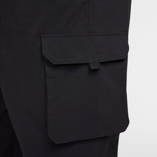 Nike SB Kearny Cargo Skate Pants in Black with six pockets and webbing belt.