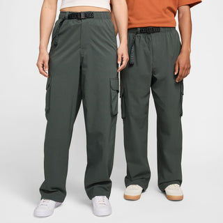 Nike SB Kearny Cargo Skate Pants in Vintage Green with six pockets and webbing belt.