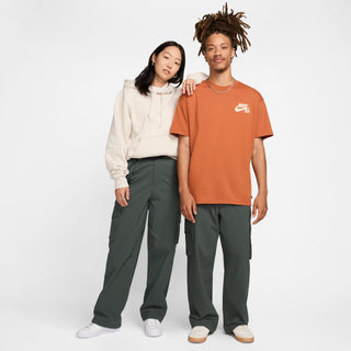 Nike SB Kearny Cargo Skate Pants in Vintage Green with six pockets and webbing belt.