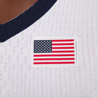 Nike SB Team USA Dri-FIT ADV Sleeveless Skate Jersey with jazz-playing eagle patch.