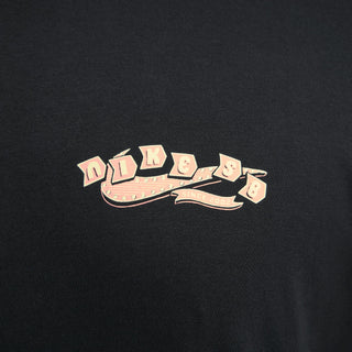 Nike SB OC Road Dogs Black T-Shirt with ribbed collar and midweight cotton.