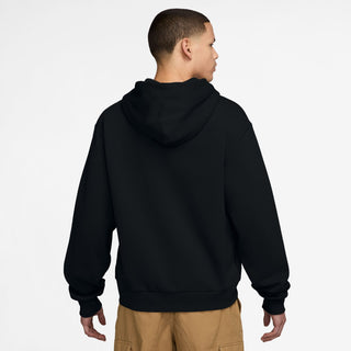 Nike SB full-zip fleece hoodie with embroidered logo and roomy fit.