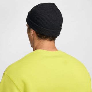 Nike SB Terra Beanie in Black with breathable, loose-knit design.