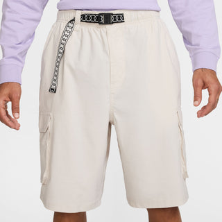 Nike SB Dri-FIT Kearny Cargo Skate Shorts in Light Bone with sweat-wicking fabric and secure pockets.