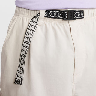 Nike SB Dri-FIT Kearny Cargo Skate Shorts in Light Bone with sweat-wicking fabric and secure pockets.