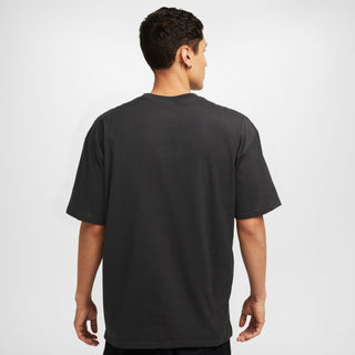 Nike Sportswear Men's Max90 T-Shirt in Off Noir/Medium Olive, midweight cotton with relaxed fit and dropped shoulders.