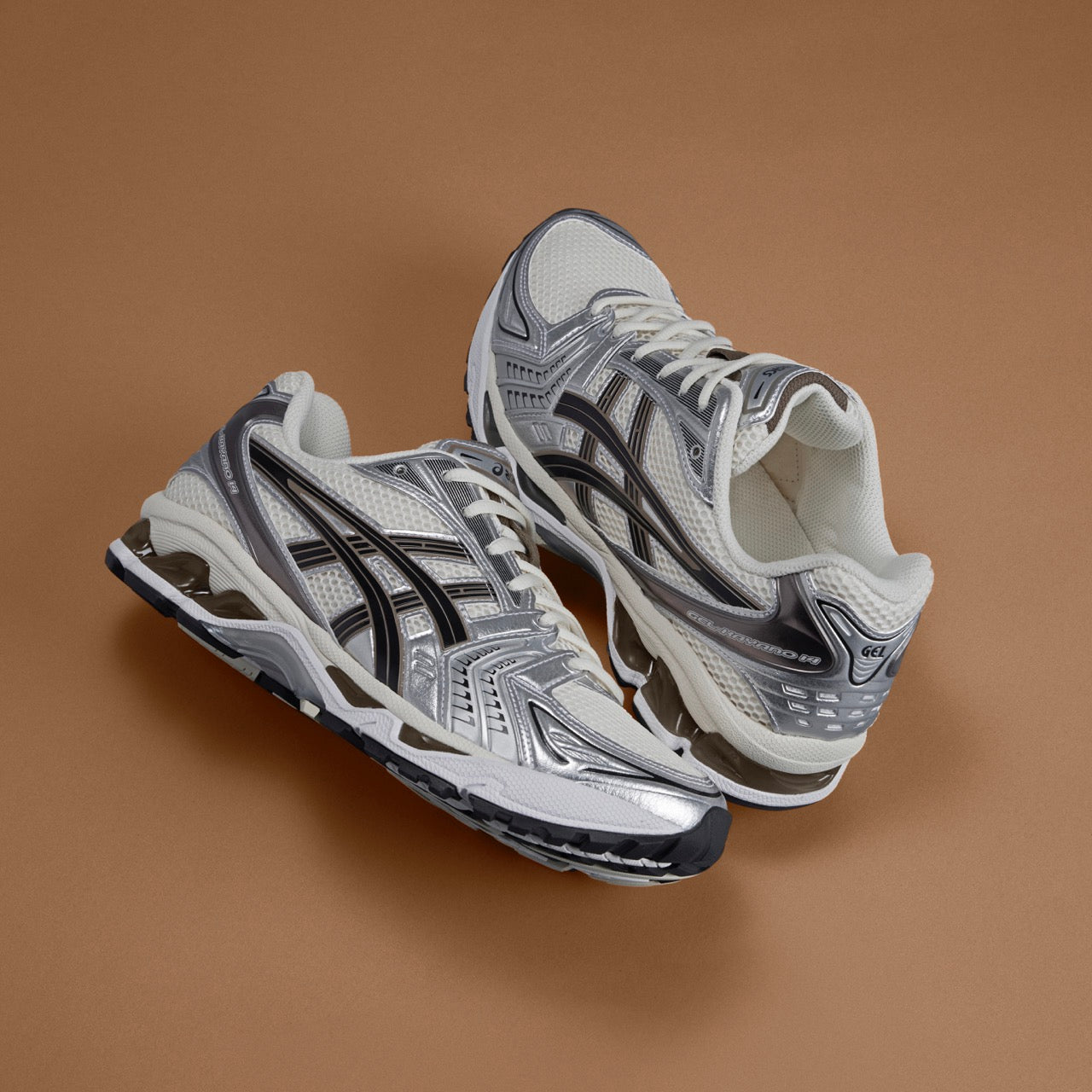 ASICS GEL-KAYANO 14 Shoes Cream/Black – Drift House