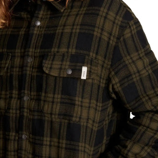 Critical Slide Society Ranger Check Jacket with sherpa lining and cotton corduroy construction