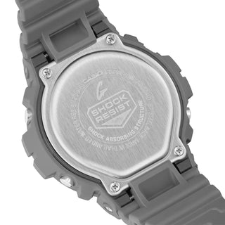 G-SHOCK DW6900HD-8 watch, dark gray with luminescent parts, LED Super Illuminator, resin band.