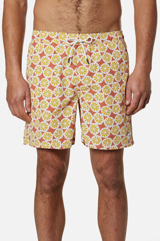 Katin USA Pond Volley shorts with classic floral print.