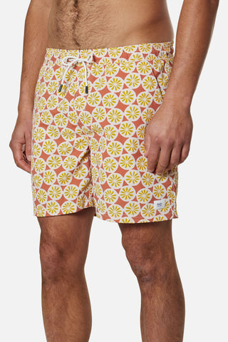 Katin USA Pond Volley shorts with classic floral print.