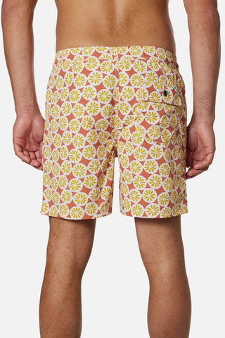 Katin USA Pond Volley shorts with classic floral print.