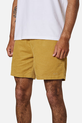 Katin USA Ward Short in waffle corduroy inspired by 60's and 70's fashion.