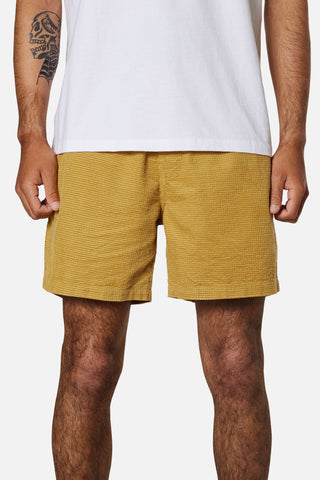 Katin USA Ward Short in waffle corduroy inspired by 60's and 70's fashion.