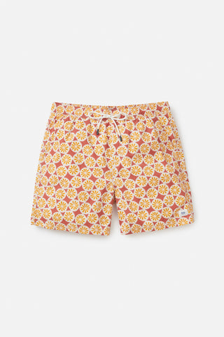 Katin USA Pond Volley shorts with classic floral print.