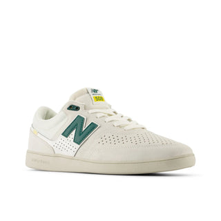 New Balance Numeric Brandon Westgate 508 Shoes in White/Forest Green