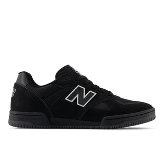 New Balance Numeric Tom Knox 600 Shoes in Black/White with suede and mesh upper