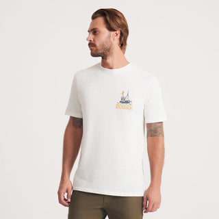 Roark Obsessed Premium Tee, short-sleeve, 100% cotton, designed for comfort and adventure.