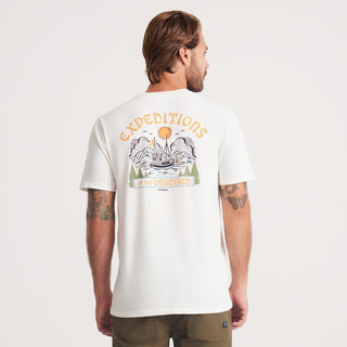 Roark Obsessed Premium Tee, short-sleeve, 100% cotton, designed for comfort and adventure.