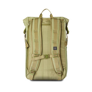 Roark Passenger 27L 2.0 Bag - Light Army with magnetic roll top.