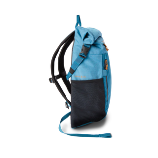 Roark Passenger 27L 2.0 Bag - Slate with magnetic roll top.