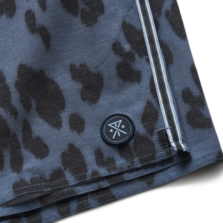 Roark Chiller 17" Mixtape Boardshorts in Sea Leopard Orion with eco-friendly fabric and 4-way stretch.