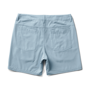 Roark Hybro Hybrid Shorts 17" with quick-dry fabric, mesh pockets, and removable drawcord, perfect for land and water.