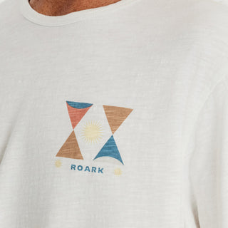 Roark Heart Studios Isola Eterna T-shirt, 100% cotton, garment dyed, premium fit.