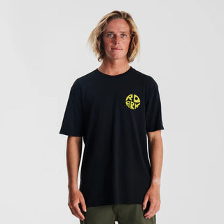 Black Roark Road Trip Club Premium Tee, 100% cotton.