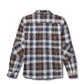 Roark Nordsman Cotton Flannel made with organic cotton and recycled polyester, lightweight and durable.