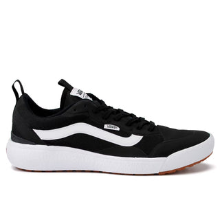 Vans UltraRange Exo Black/White shoe, offering comfort, support, and eco-friendly traction.