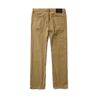 Roark HWY 128 Broken Twill Jeans with straight fit, garment-dyed finish, and durable diagonal weave construction.