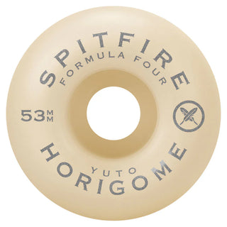 Spitfire F4 Yuto Cherry Blossom Classic Wheels, 53mm, 99A durometer, Formula Four urethane for smooth slides and durability.