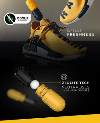 Crep Protect Pill for customizable sneaker freshness and odor elimination.