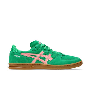 ASICS Skyhand OG Shoes in Cilantro/Grapefruit, 1990s handball design.