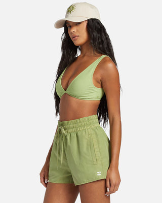 Billabong Sol Searcher New Volley swim shorts with elastic waist and side pockets.