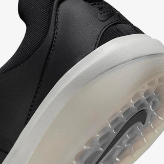 Nike SB Nyjah 3 skate shoe in black and white with Zoom Air technology and a grippy honeycomb outsole.