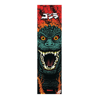 Mob Grip Santa Cruz Godzilla Destroyer Grip Tape, 9" x 33", clear grit formula.